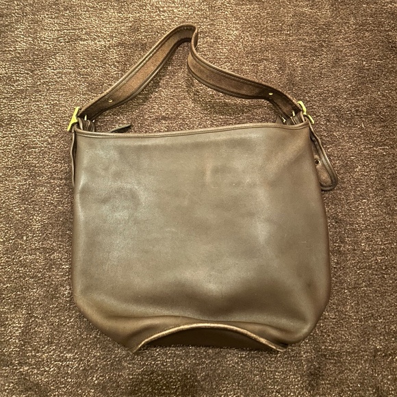 Vintage Coach Brown Bucket Bag - Picture 2 of 8
